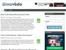 Tablet Screenshot of dinovedo.com